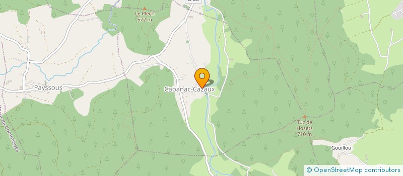 localisation de l'entreprise CTRE COM ACTION SOCIALE DE SENGOUAGNET à SENGOUAGNET