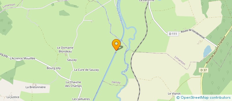 localisation de l'entreprise CTRE COM ACTION SOCIALE DE SERMAGES  SERMAGES