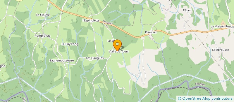 localisation de l'entreprise CTRE COM ACTION SOCIALE DE SEXCLES  SEXCLES