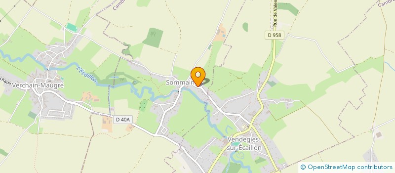 localisation de l'entreprise CTRE COM ACTION SOCIALE DE SOMMAING à SOMMAING