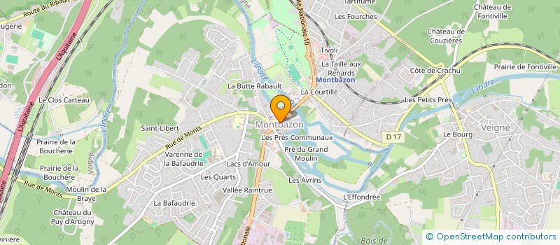 localisation de l'entreprise CTRE COM ACTION SOCIALE DE SORIGNY à SORIGNY