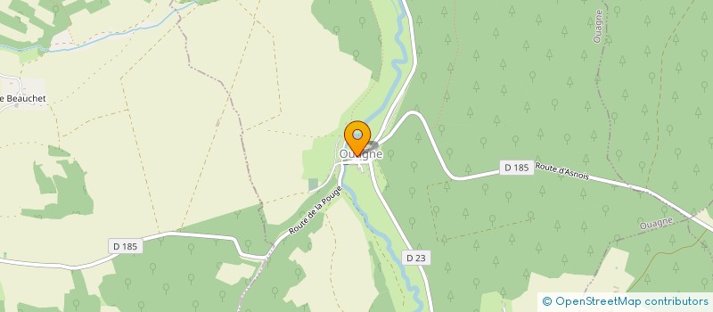 localisation de l'entreprise CTRE COM ACTION SOCIALE DE SURGY  SURGY