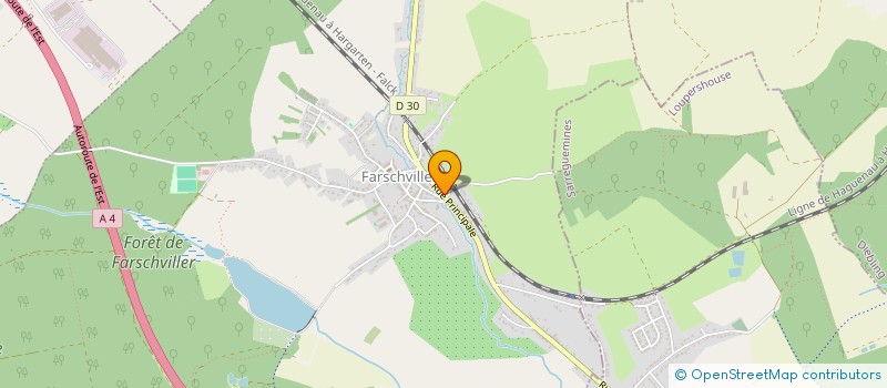 localisation de l'entreprise CTRE COM ACTION SOCIALE DE THEDING  THEDING