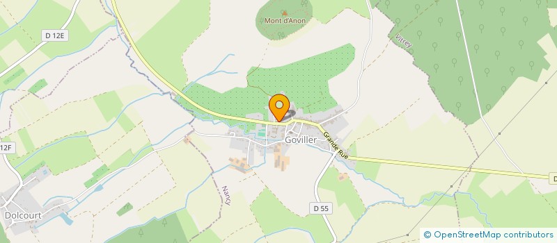 localisation de l'entreprise CTRE COM ACTION SOCIALE DE THELOD  THELOD