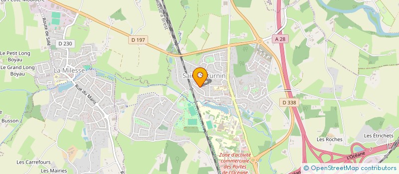 localisation de l'entreprise CTRE COM ACTION SOCIALE DE TRANGE  TRANGE