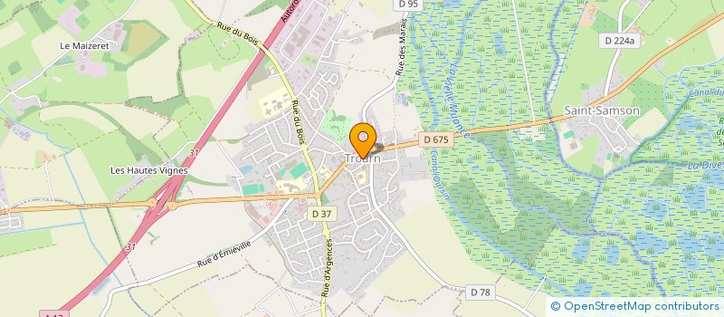 localisation de l'entreprise CTRE COM ACTION SOCIALE DE TROARN à TROARN