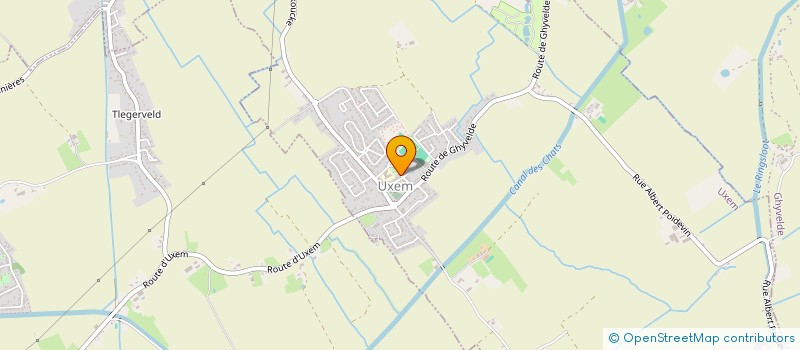 localisation de l'entreprise CTRE COM ACTION SOCIALE DE UXEM  UXEM