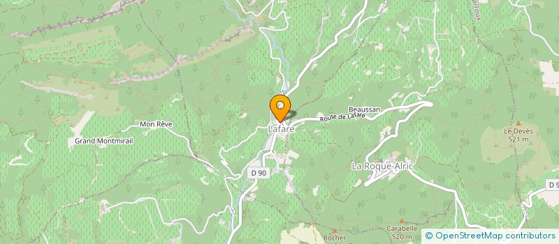 localisation de l'entreprise CTRE COM ACTION SOCIALE DE VACQUEYRAS  VACQUEYRAS