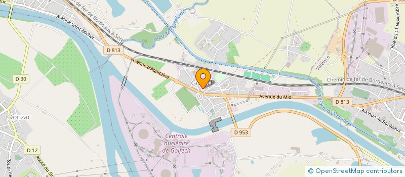 localisation de l'entreprise CTRE COM ACTION SOCIALE DE VALENCE à VALENCE