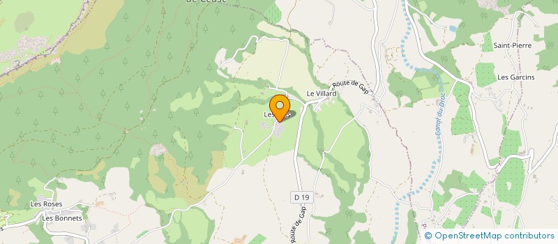 localisation de l'entreprise CTRE COM ACTION SOCIALE DE VALSERRES à VALSERRES
