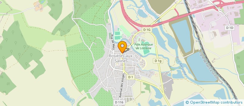 localisation de l'entreprise CTRE COM ACTION SOCIALE DE VARANGEVILLE  VARANGEVILLE