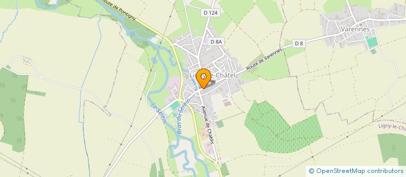 localisation de l'entreprise CTRE COM ACTION SOCIALE DE VARENNES  VARENNES