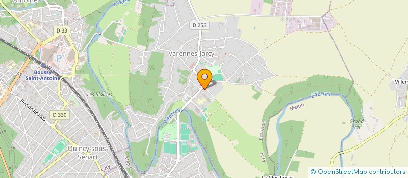 localisation de l'entreprise CTRE COM ACTION SOCIALE DE VARENNES  VARENNES-JARCY