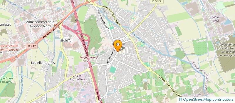 localisation de l'entreprise CTRE COM ACTION SOCIALE DE VEDENE  VEDENE