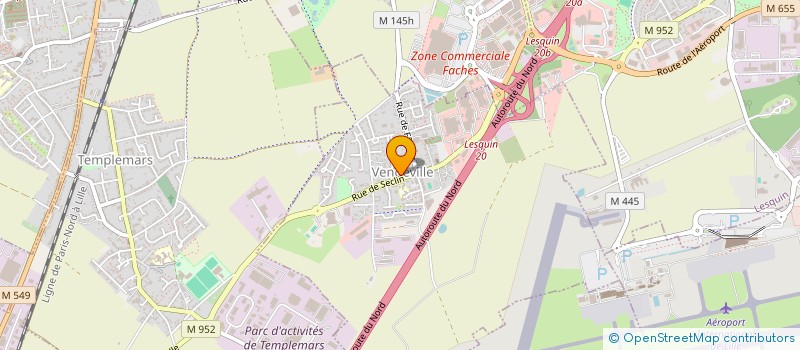 localisation de l'entreprise CTRE COM ACTION SOCIALE DE VENDEVILLE  VENDEVILLE