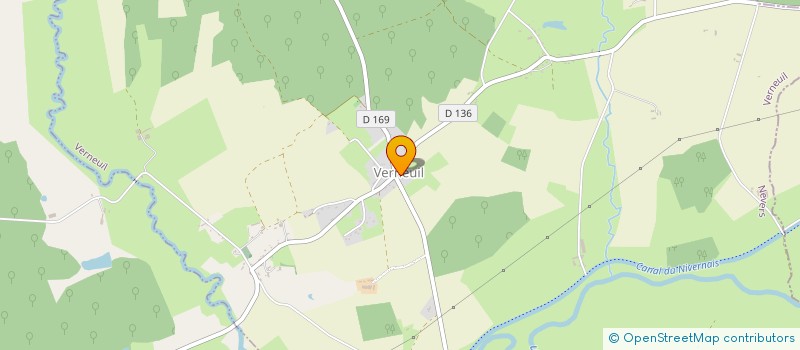 localisation de l'entreprise CTRE COM ACTION SOCIALE DE VERNEUIL à VERNEUIL