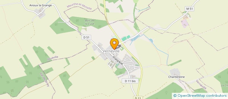 localisation de l'entreprise CTRE COM ACTION SOCIALE DE VERNEVILLE  VERNEVILLE