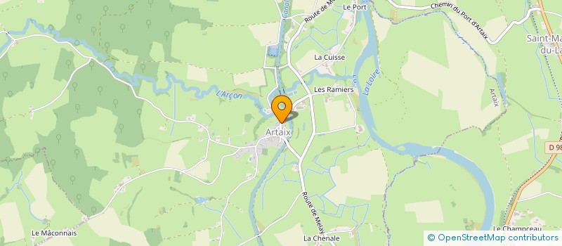 localisation de l'entreprise CTRE COM ACTION SOCIALE DE VERSAUGUES  VERSAUGUES