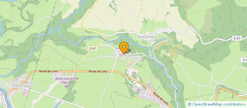 localisation de l'entreprise CTRE COM ACTION SOCIALE DE VERTAMBOZ  VERTAMBOZ