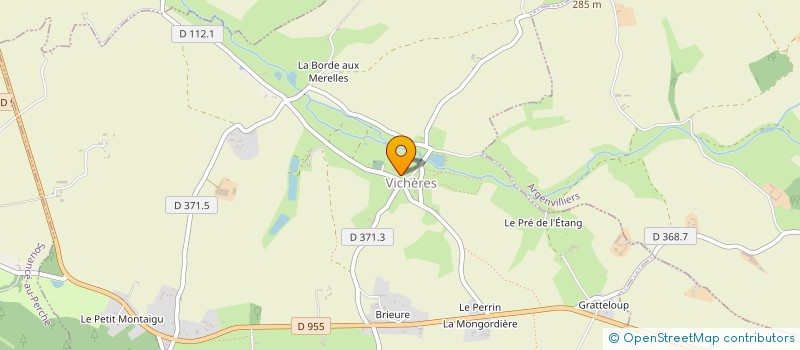 localisation de l'entreprise CTRE COM ACTION SOCIALE DE VICHERES à VICHERES