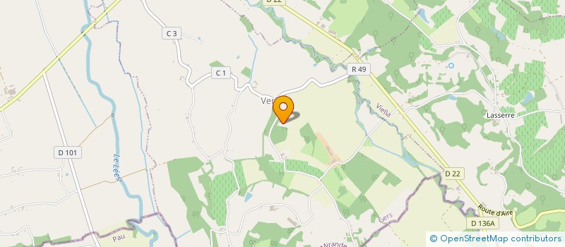 localisation de l'entreprise CTRE COM ACTION SOCIALE DE VIELLA à VIELLA