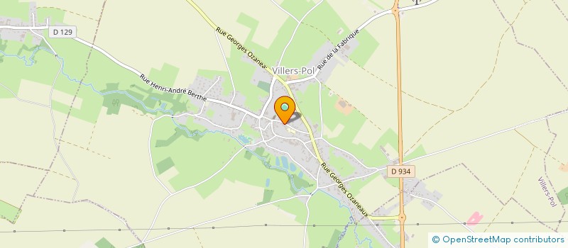 localisation de l'entreprise CTRE COM ACTION SOCIALE DE VILLERS POL  VILLERS-POL