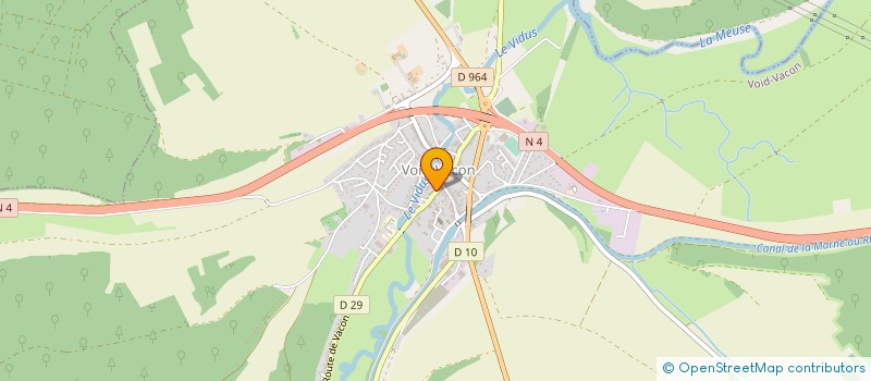 localisation de l'entreprise CTRE COM ACTION SOCIALE DE VOID VACON à VOID-VACON