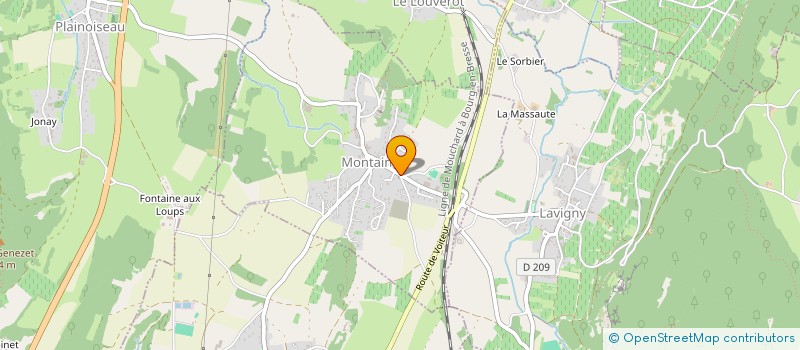 localisation de l'entreprise CTRE COM ACTION SOCIALE DE VOITEUR  VOITEUR