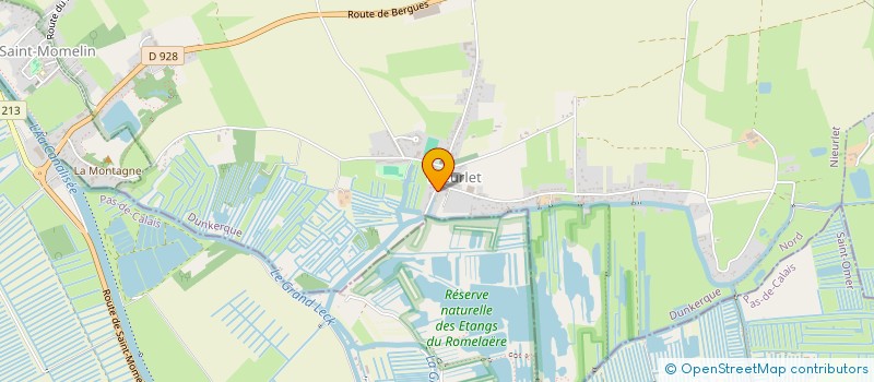 localisation de l'entreprise CTRE COM ACTION SOCIALE DE WULVERDINGHE à WULVERDINGHE