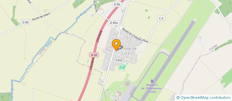 localisation de l'entreprise CTRE COM ACTION SOCIALE DIORS à DIORS