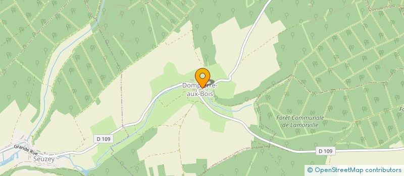 localisation de l'entreprise CTRE COM ACTION SOCIALE DOMPIERRE à DOMPIERRE-AUX-BOIS