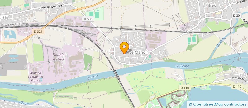 localisation de l'entreprise CTRE COM ACTION SOCIALE DU MANOIR à LE MANOIR SUR SEINE