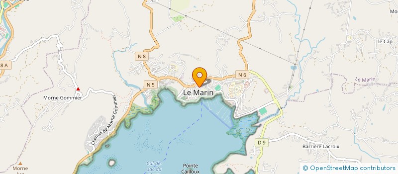 localisation de l'entreprise CTRE COM ACTION SOCIALE DU MARIN à LE MARIN