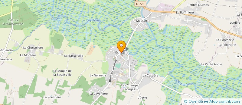 localisation de l'entreprise CTRE COM ACTION SOCIALE DU PELLERIN à LE PELLERIN