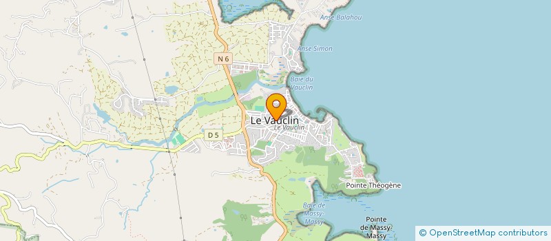 localisation de l'entreprise CTRE COM ACTION SOCIALE DU VAUCLIN à LE VAUCLIN