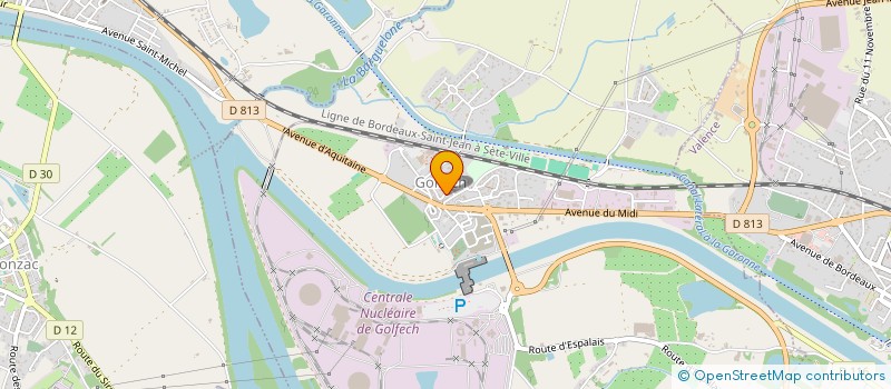 localisation de l'entreprise CTRE COM ACTION SOCIALE E PERVILLE  PERVILLE