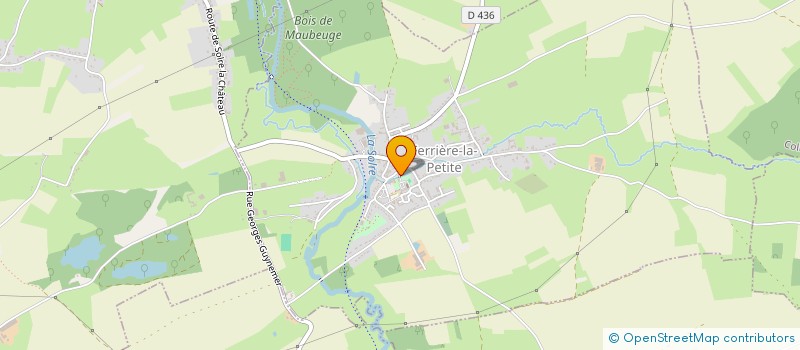 localisation de l'entreprise CTRE COM ACTION SOCIALE FERRIERE -PETITE  FERRIERE-LA-PETITE