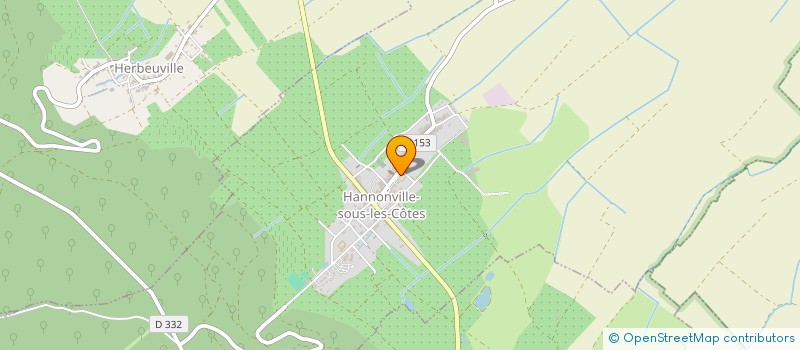 localisation de l'entreprise CTRE COM ACTION SOCIALE HANNONVILLE à HANNONVILLE-SOUS-LES-COTES