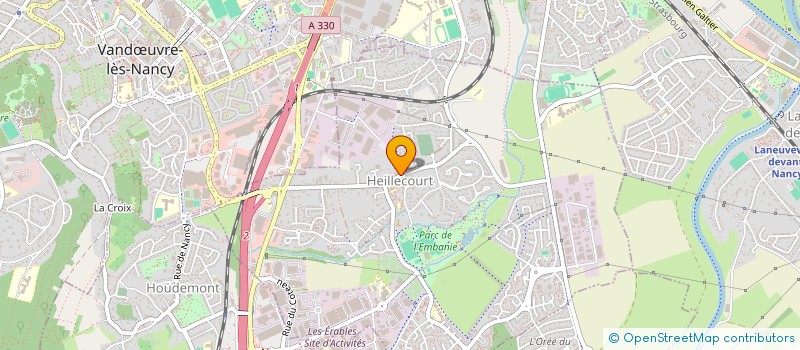 localisation de l'entreprise CTRE COM ACTION SOCIALE HEILLECOURT à HEILLECOURT
