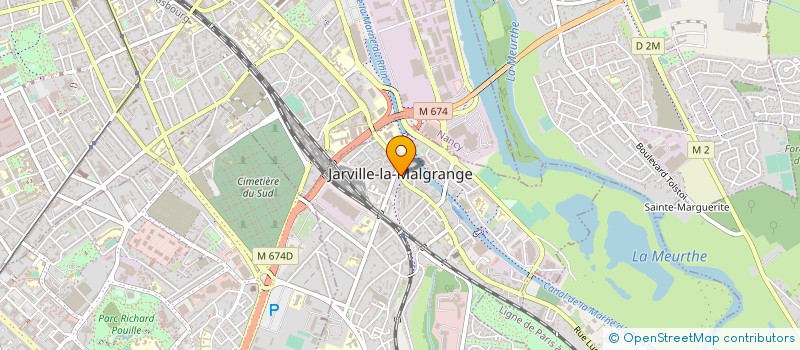 localisation de l'entreprise CTRE COM ACTION SOCIALE JARVILLE MALGRAN à JARVILLE-LA-MALGRANGE