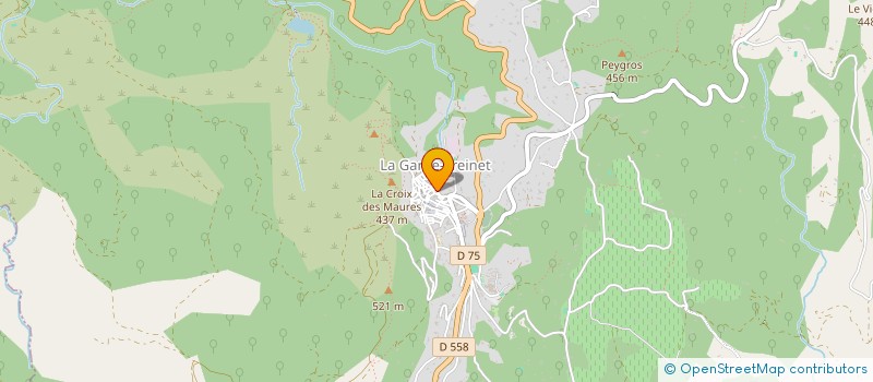 localisation de l'entreprise CTRE COM ACTION SOCIALE LA GARDE FREINET  LA GARDE-FREINET