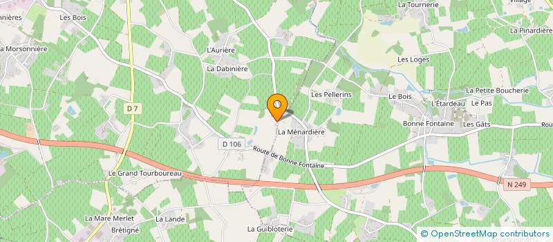 localisation de l'entreprise CTRE COM ACTION SOCIALE LA REGRIPPIERE  LA REGRIPPIERE