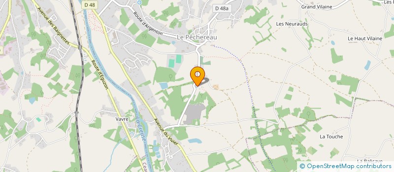 localisation de l'entreprise CTRE COM ACTION SOCIALE LE PECHEREAU à LE PECHEREAU