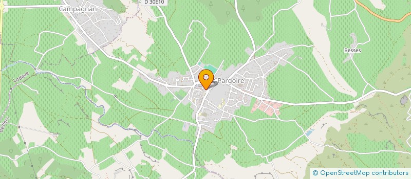 localisation de l'entreprise CTRE COM ACTION SOCIALE LE POUGET à LE POUGET