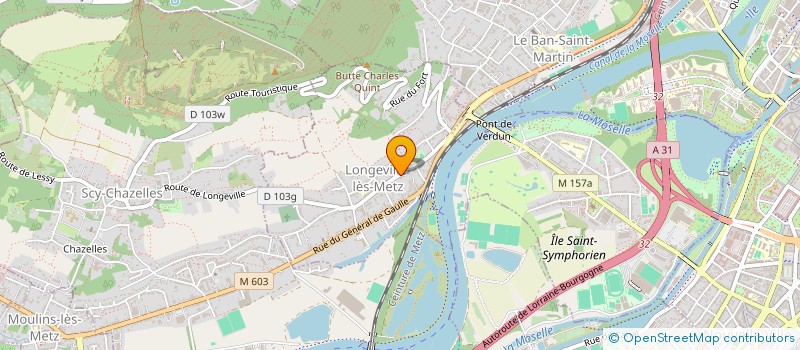 localisation de l'entreprise CTRE COM ACTION SOCIALE LONGEVILLE L.MET à LONGEVILLE-LES-METZ
