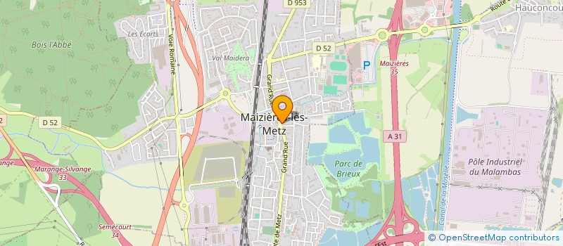 localisation de l'entreprise CTRE COM ACTION SOCIALE MAIZIERES L.METZ à MAIZIERES-LES-METZ