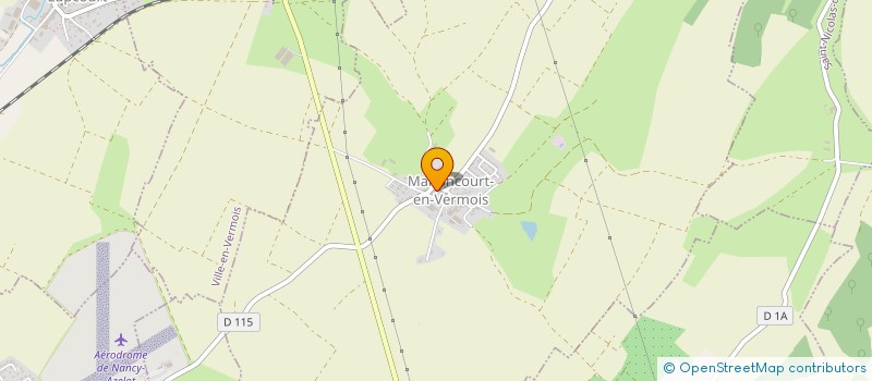 localisation de l'entreprise CTRE COM ACTION SOCIALE MANONCOURT.VERMO  MANONCOURT-EN-VERMOIS