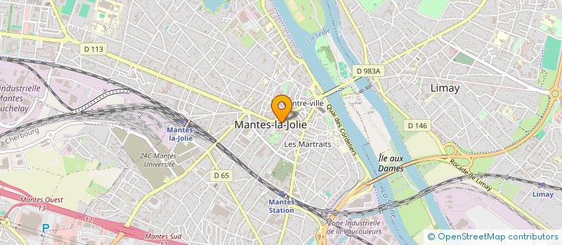 localisation de l'entreprise CTRE COM ACTION SOCIALE MANTES-LA-JOLIE à MANTES-LA-JOLIE