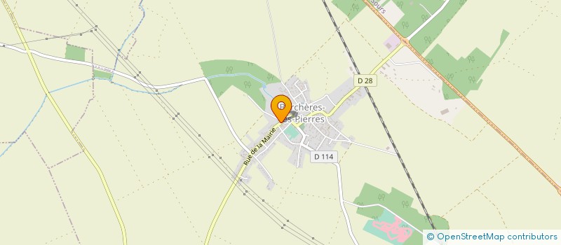 localisation de l'entreprise CTRE COM ACTION SOCIALE MIGNIERES à MIGNIERES