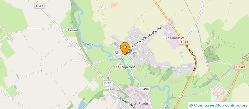 localisation de l'entreprise CTRE COM ACTION SOCIALE MONTGIVRAY à MONTGIVRAY